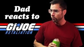 DAD REACTS TO GI JOE MOVIE [upl. by Rosalynd]