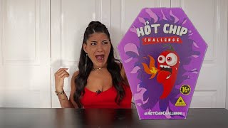 NEW WORLDS HOTTEST CHIP CHALLENGE  hotchipchallenge  LeahShutkever [upl. by An]