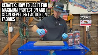 CeraTex Quick Tutorial and Hydrophobic Demo [upl. by Hittel]