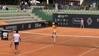 Adrian Andreev d Carlos Taberner — FINAL ATP Challenger 75 CT Porto Cup [upl. by Drahcir]