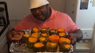 Stuffed Green Peppers Recipe [upl. by Hcir]