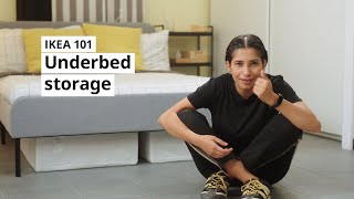 IKEA 101 Underbed storage [upl. by Annaehs]