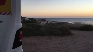 38 Whalebone Bay Campground Denham WA [upl. by Inirt]