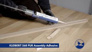 KLEIBERIT 56801 PUR Assembly Adhesive [upl. by Atekal]