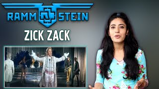 NEPALI GIRL REACTS TO RAMMSTEIN  ZICK ZACK REACTION [upl. by Llehcsreh]