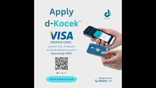 APPLY DKOCEK VISA CARD [upl. by Noirda892]