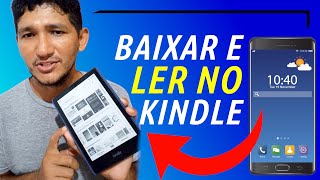 Como BAIXAR LIVROS GRATUITOS pelo Celular e ENVIAR para LER no Teu Kindle [upl. by Rutledge]