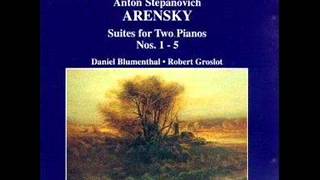 Arensky  Childrens Suite Suite No 5 Op 65  5 Elegia  Andante [upl. by Manoff]