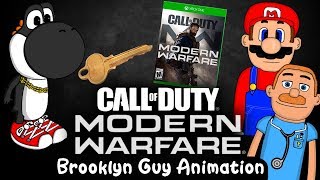 SML Movie Black Yoshis Modern Warfare Brooklyn Guy Animation [upl. by Sorazal]