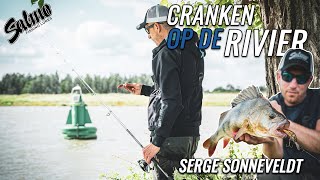 Vissen met crankbaits op de rivier  Serge Sonneveldt [upl. by Wappes]