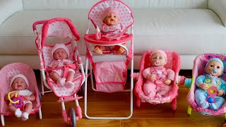 Baby Born Baby Annabell In Nursery Center Compilation Baby Dolls Care Time Pretend play [upl. by Trudie]