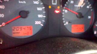 SEAT Alhambra 99 19 TDI cold start 24C [upl. by Nealy390]