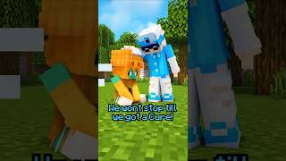 Minecraft BUT Oxy is a ZOMBIE shorts [upl. by Carlene]