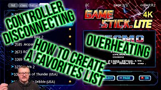 How to Fix Game Stick 4K Overheating amp Controller Connection Problems  Favorites List Setup [upl. by Camfort]