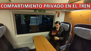 Así Es Viajar En El COMPARTIMIENTO PRIVADO Del ICE [upl. by Acnayb]