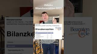 Debeka Bilanzkennzahlen 2023 [upl. by Em]