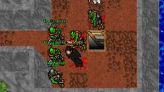 Tibia 75 A way to die in Orc Fortress [upl. by Kho]