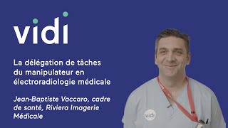 La délégation de tâches du manipulateur en électroradiologie médicale par Jean Baptiste Vaccaro [upl. by Legnaleugim]