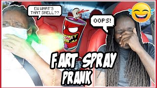 Fart Spray Prank On my Grandma In Car  SUPER HILARIOUS [upl. by Lachlan235]