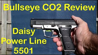 Daisy Powerline 5501 CO2 Blowback BB Pistol Review and Test Shoot [upl. by Selym]