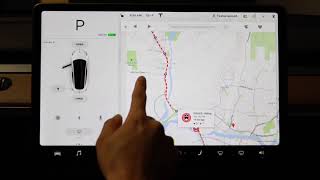 Tesla Model 3 Nav Tracks POLICE SPEED TRAP And More [upl. by Seldon273]