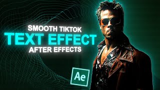 Smooth Text Tutorial I After Effects Guide [upl. by Arvonio]