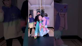 Rope Cutting Challenge To Win A Cell Phone Screaming The Whole TimeFunnyFamily PartyGames [upl. by Kelila]