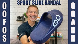 Oofos Sport Slide Recovery Sandal [upl. by Gnihc]