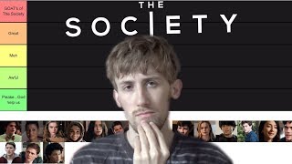 The Society Characters Ranked Tier List [upl. by Ottilie]