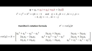 Unit Quaternions [upl. by Trisa]