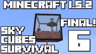 Minecraft 152 Serie SkyCubes Survival Cap6 FIN DE LA SERIE [upl. by Salkin350]