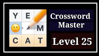 Crossword Master Word Puzzle Level 25 [upl. by Leumek]