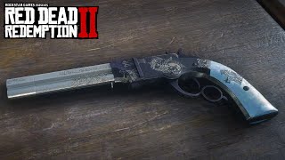 RED DEAD REDEMPTION 2  VOLCANIC PISTOL Weapons Customization amp Showcase [upl. by Fulcher]