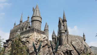 The Wizarding World of Harry Potter Universal Studios Hollywood Hogwarts Castle amp Forbidden Journey [upl. by Nylaehs526]