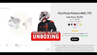 Fire boltt Firepods Polaris ANC 701 raghubiker unboxing [upl. by Eiramadnil870]