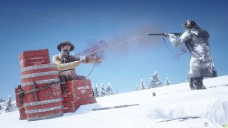 RED DEAD REDEMPTION 2 PC 60FPS → First Person Slow Motion Euphoria Ragdolls [upl. by Feer]