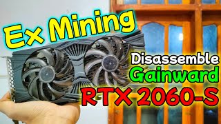 Gainward RTX 2060 Super Disassemble ExMining [upl. by Stefa]