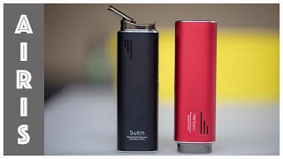 Airis Switch and Herborn Portable Herbal Vaporizers [upl. by Durwin]