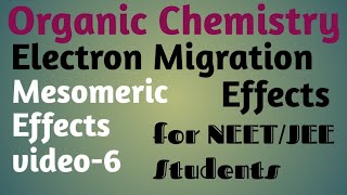 Introduction of Mesomeric effect [upl. by Khai]