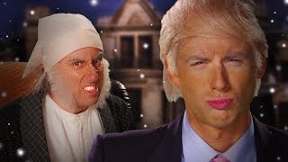 Donald Trump vs Ebenezer Scrooge Epic Rap Battles of History [upl. by Beekman]