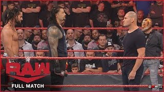 FULL MATCH  Roman Reigns amp Seth Rollins vs Cain Velasquez amp Rey Mysterio  Nov 29 2019 [upl. by Dayle707]