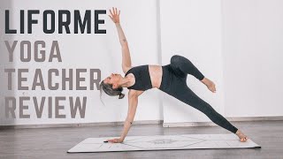 LIFORME YOGA MAT  Reviewing one of the best yoga mats 2021  Yoga mat review [upl. by Laurance]