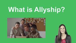 What is Allyship How to make allies at work [upl. by Thekla18]