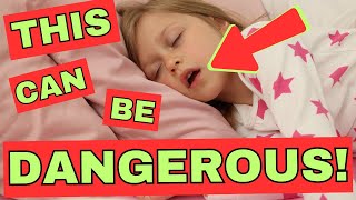 What to do if your child is MOUTH BREATHING in their sleep [upl. by Remat]