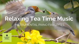 Relaxing Tea Time Music  Instrumental Piano Favorites [upl. by Pasia]