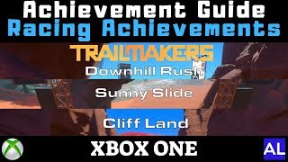 Trailmakers Xbox One Achievement Guide  Gold on Downhill Rush Sunny Slide and Cliff Land [upl. by Nahamas]