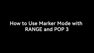 How to Use Marker Mode on Revopoints RANGE and POP 3 3D Scanners  Tutorial [upl. by Zoa264]