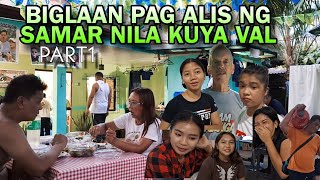 Part1 🇵🇭 BIGLANG PAG ALIS NG SAMAR NI KUYA VAL  MEETING [upl. by Leland]