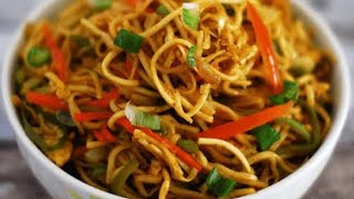 Hakka Noodles Recipe😋😋 [upl. by Fontana842]