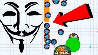 Agario Solo Vs Noob Hacker Agario Best Funny Moments [upl. by Ynahpets883]